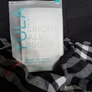 Tula Bright All Night energizing sheet mask